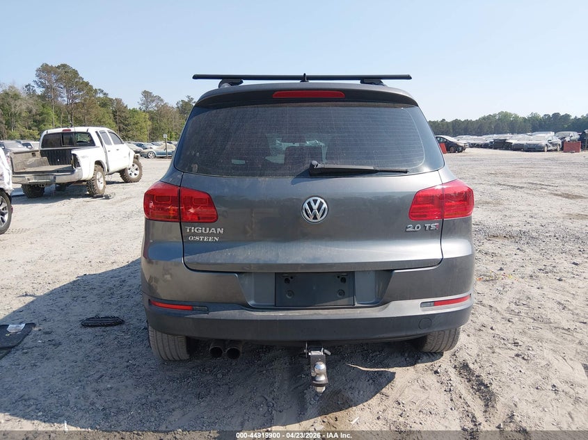 2015 Volkswagen Tiguan S VIN: WVGAV7AXXFW611052 Lot: 44919900