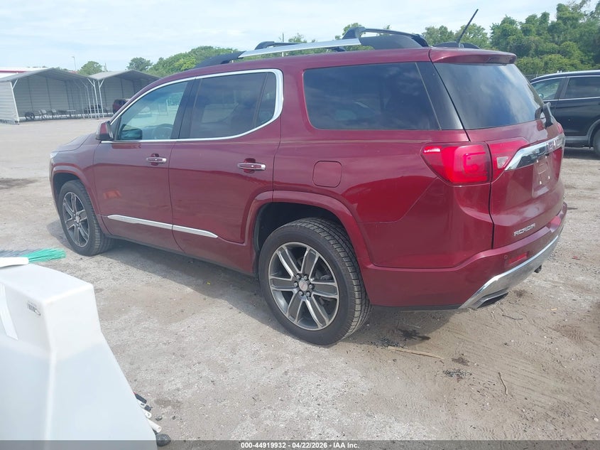 Vin: 1gkknxls5hz309006, lot: 45417310, gmc acadia denali 20173