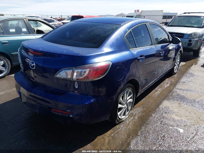Vin: jm1bl1vg2c1506505, lot: 45417359, mazda mazda3 i touring 20124
