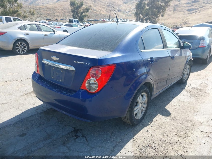 2014 Chevrolet Sonic Lt Auto