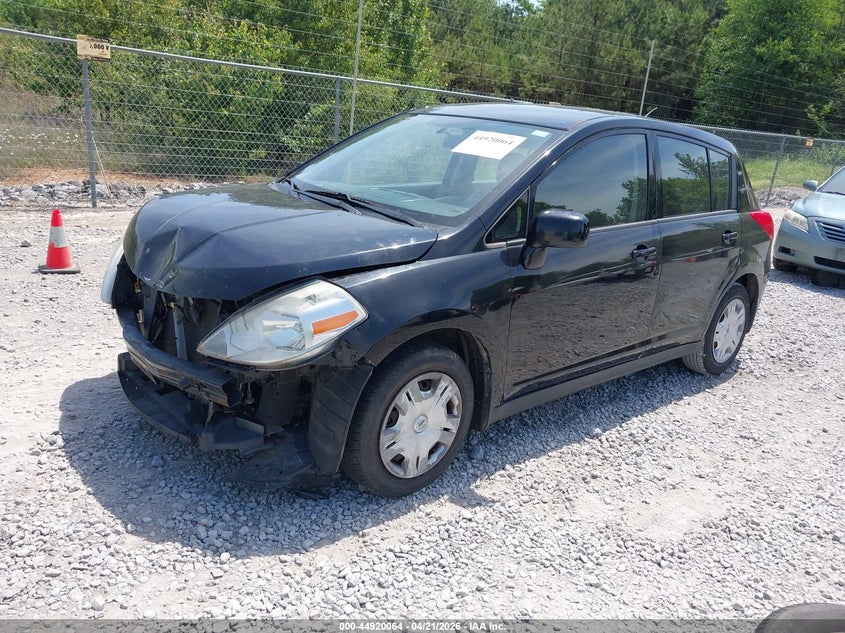 2012 Nissan Versa 1.8 1.8 S black Lot 111044920064 Vin 3N1BC1CP3CL359710