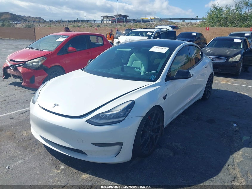 Vin: 5yj3e1ebxkf368138, lot: 45417452, tesla model 3 long range/performance 20192