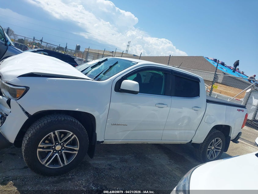 VIN 1GCGTCEN6L1200584 2020 CHEVROLET COLORADO 4WD  SHORT BOX LT