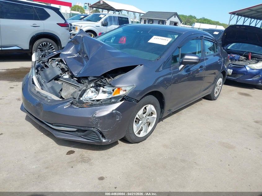 2015 Honda Civic Lx 19XFB2F53FE242445 photo 1