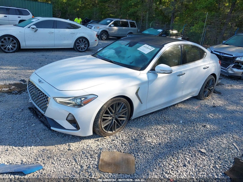 2019 Genesis G70 2.0t Advanced KMTG34LA0KU018416 photo 1