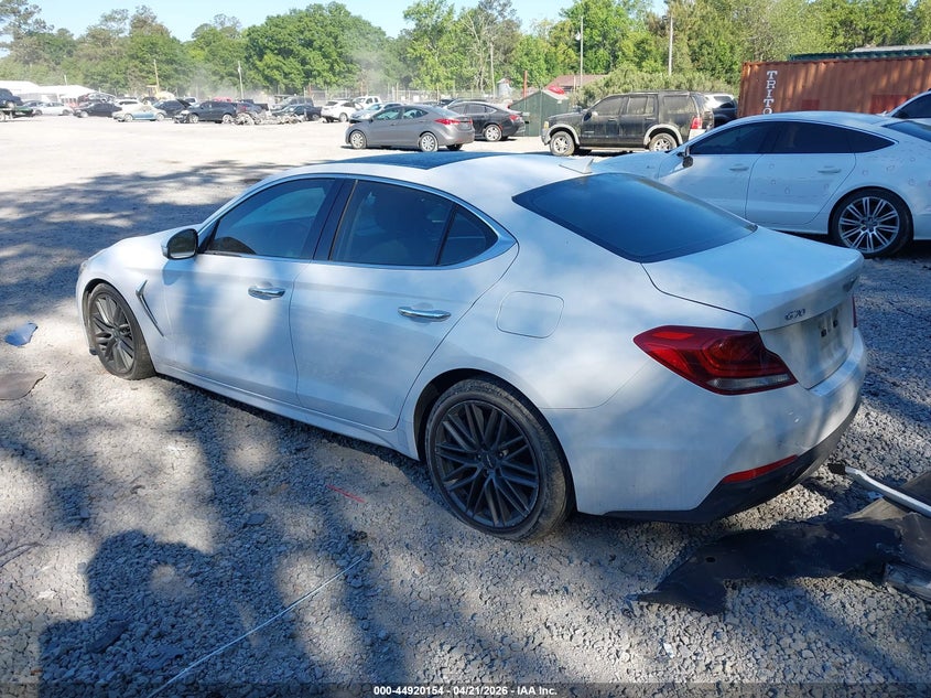 Vin: kmtg34la0ku018416, lot: 45417533, genesis g70 2.0t advanced 20193