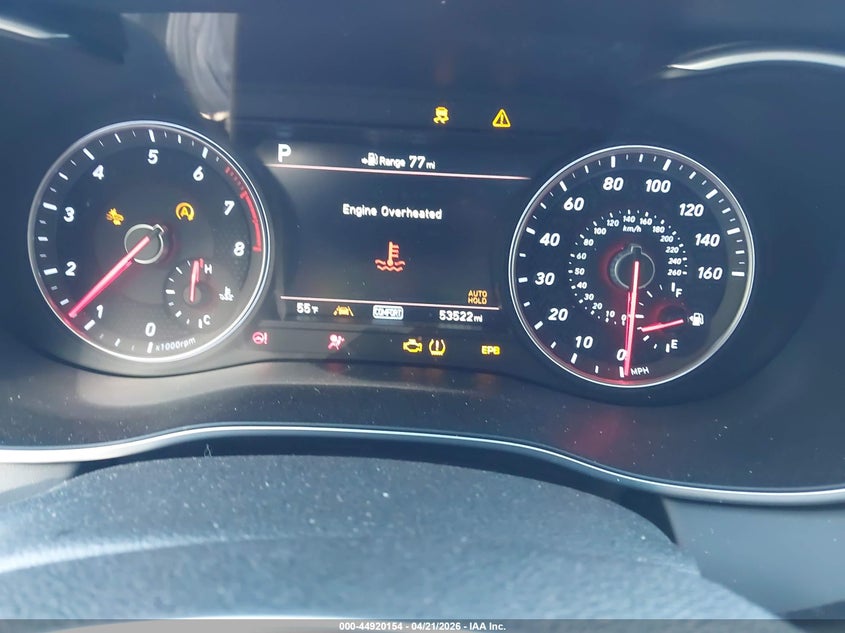 2019 Genesis G70 2.0T Advanced VIN: KMTG34LA0KU018416 Lot: 44920154