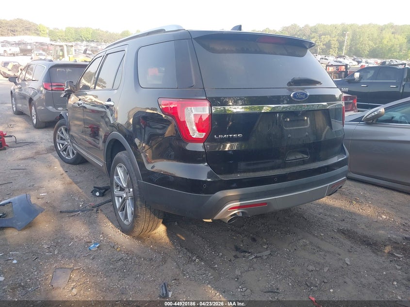 Vin: 1fm5k7f87hgb86639, lot: 45417565, ford explorer limited 20173