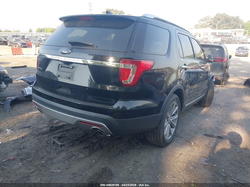 Vin: 1fm5k7f87hgb86639, lot: 45417565, ford explorer limited 20174