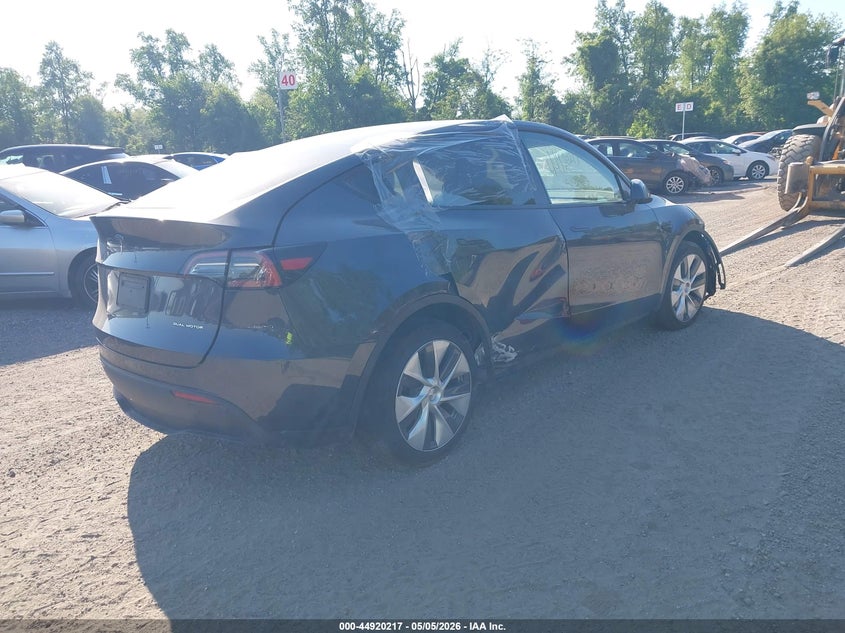 Vin: 7saygdee5ra255316, lot: 45417596, tesla model y long range dual motor all-wheel drive 20244
