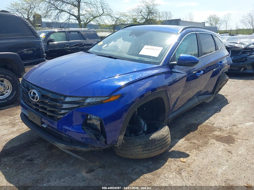 2022 HYUNDAI TUCSON 2.5L I-4 DI, DOHC, V(VIN: 5NMJFCAE4NH078299