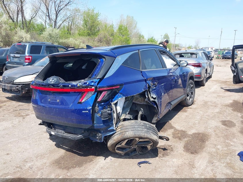 2022 HYUNDAI TUCSON 2.5L I-4 DI, DOHC, V(VIN: 5NMJFCAE4NH078299