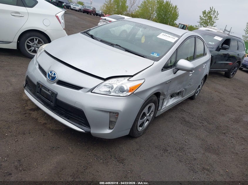 Vin: jtdkn3du4e0373042, lot: 45417695, toyota prius two 20142