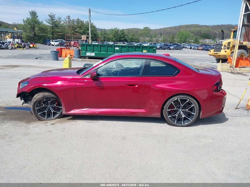 2025 BMW M2 VIN: 3MF23DM07S8E94526 Lot: 44920375