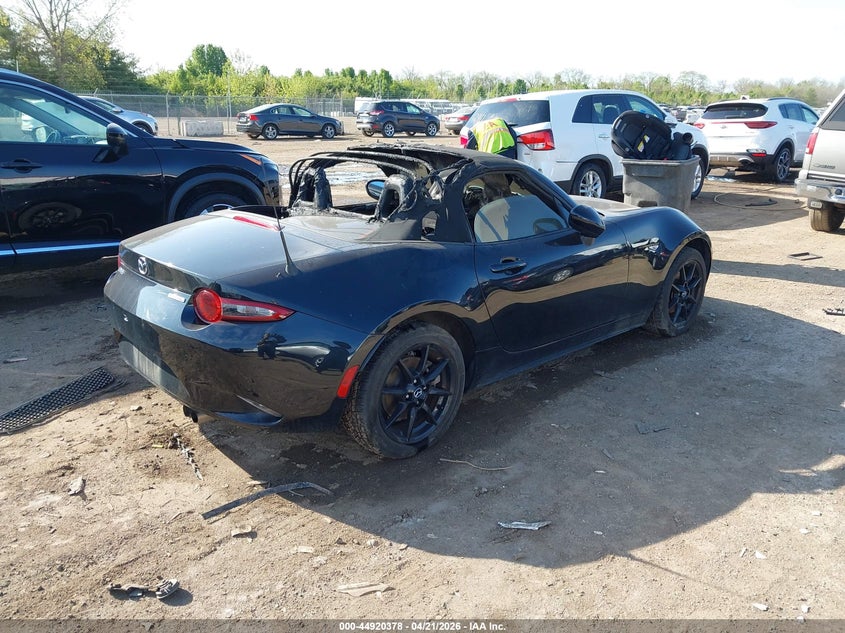 Vin: jm1ndab76n0506997, lot: 45417757, mazda mx-5 miata sport 20224