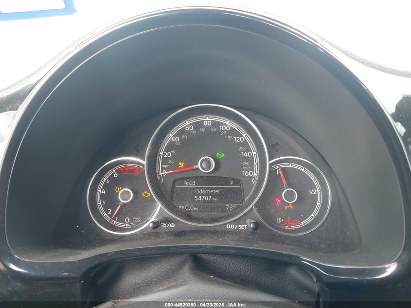 2019 VOLKSWAGEN BEETLE HATCHBACK 2.0L I-4 DI, DOHC, VVT, TURBO, 174HP