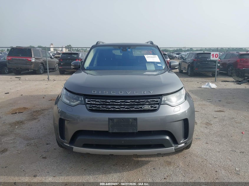 2017 Land Rover Discovery Hse VIN: SALRRBBV2HA005720 Lot: 44920497