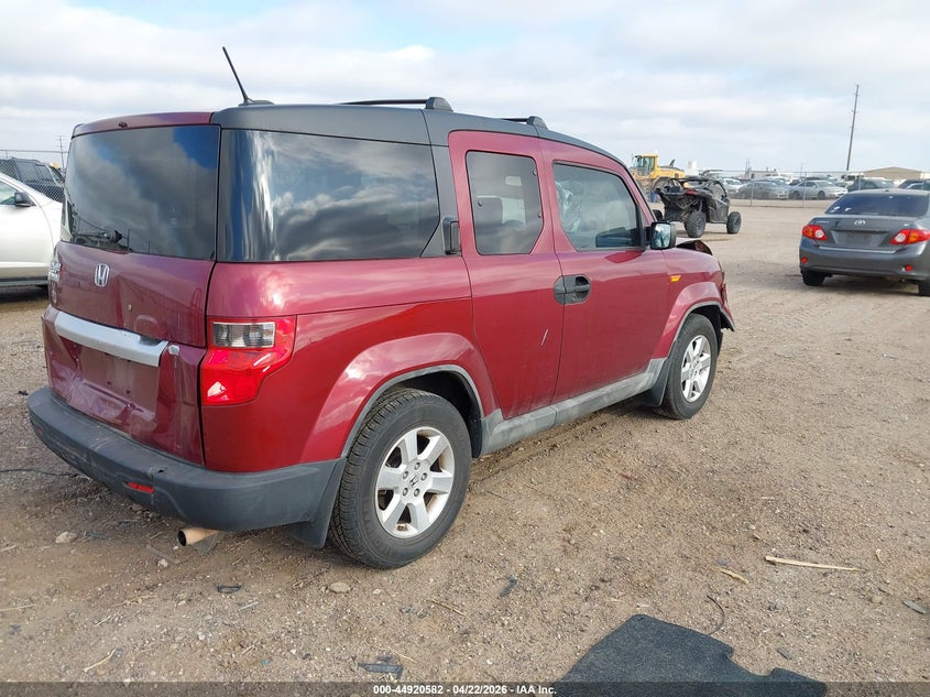 Vin: 5j6yh1h79bl003672, lot: 45417961, honda element ex 20114
