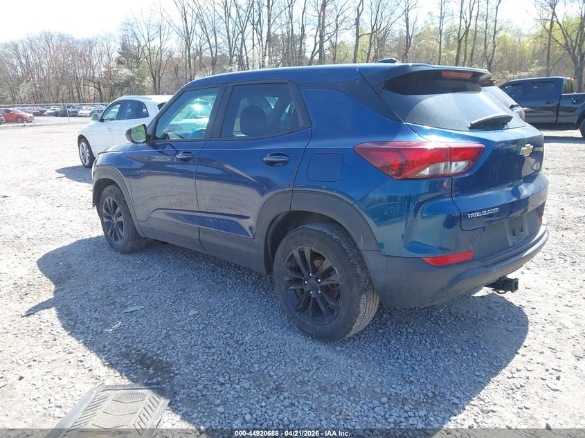 2021 CHEVROLET TRAILBLAZER 1.2L I-3 DI, DOHC, V(VIN: KL79MMS25MB106792