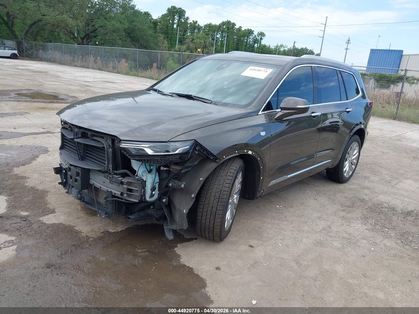 Vin: 1gykpcrs7lz136064, lot: 45418154, cadillac xt6 fwd premium luxury 20202
