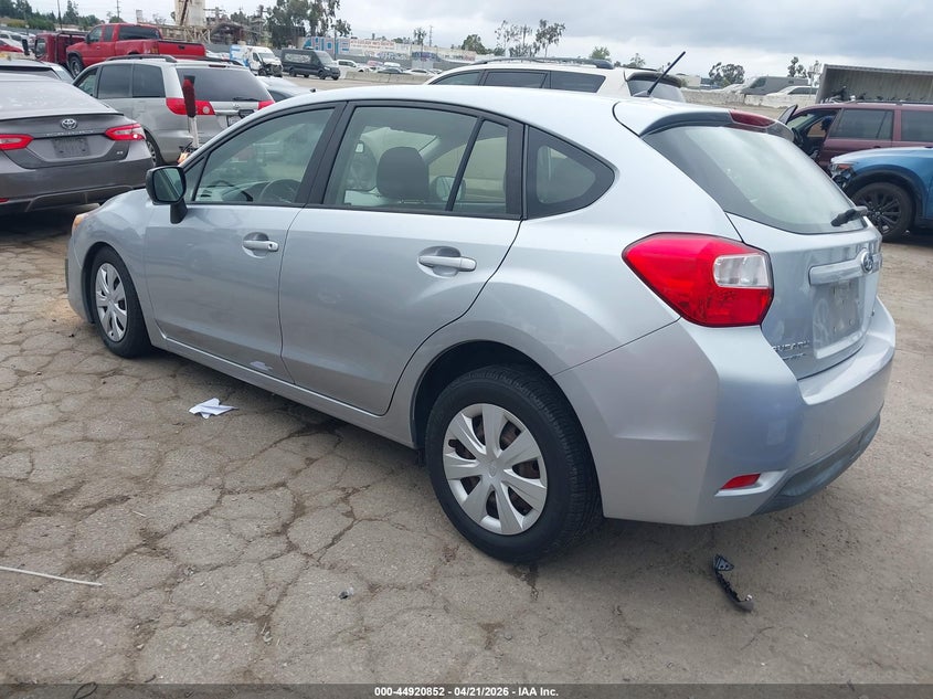 Vin: jf1gpaa67d2889916, lot: 45418231, subaru impreza wagon 2.0i 20133