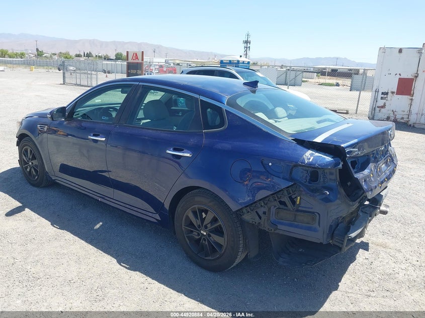 Vin: 5xxgt4l33gg089929, lot: 45418262, kia optima lx 20163