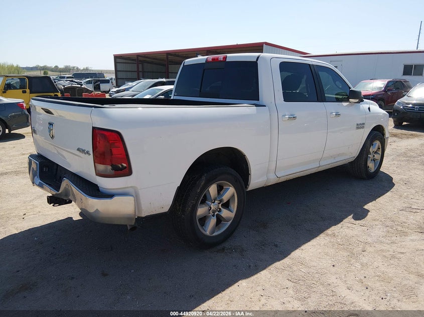 Vin: 1c6rr7lg4hs852275, lot: 45418299, ram 1500 big horn  4x4 5'7 box 20174