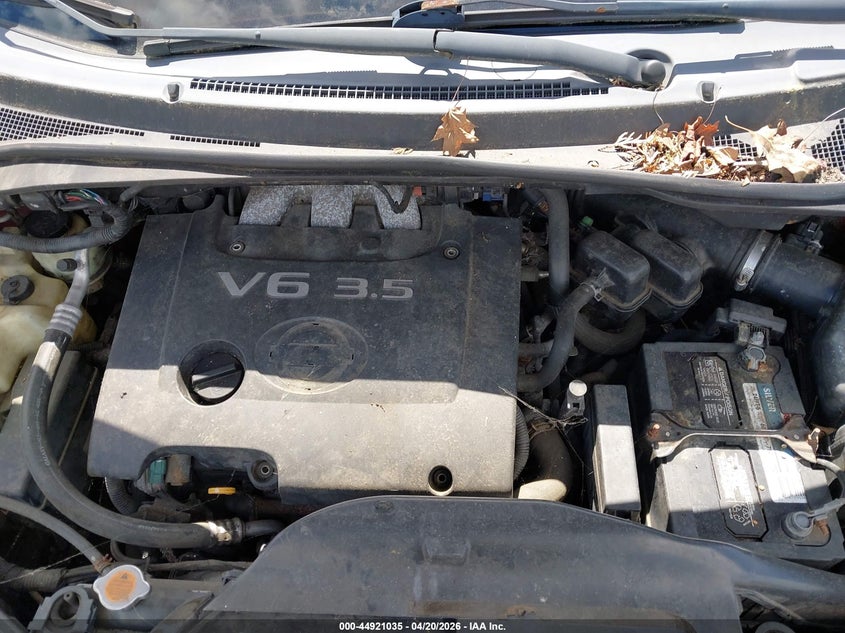 2007 Nissan Quest 3.5 S VIN: 5N1BV28U07N131130 Lot: 44921035
