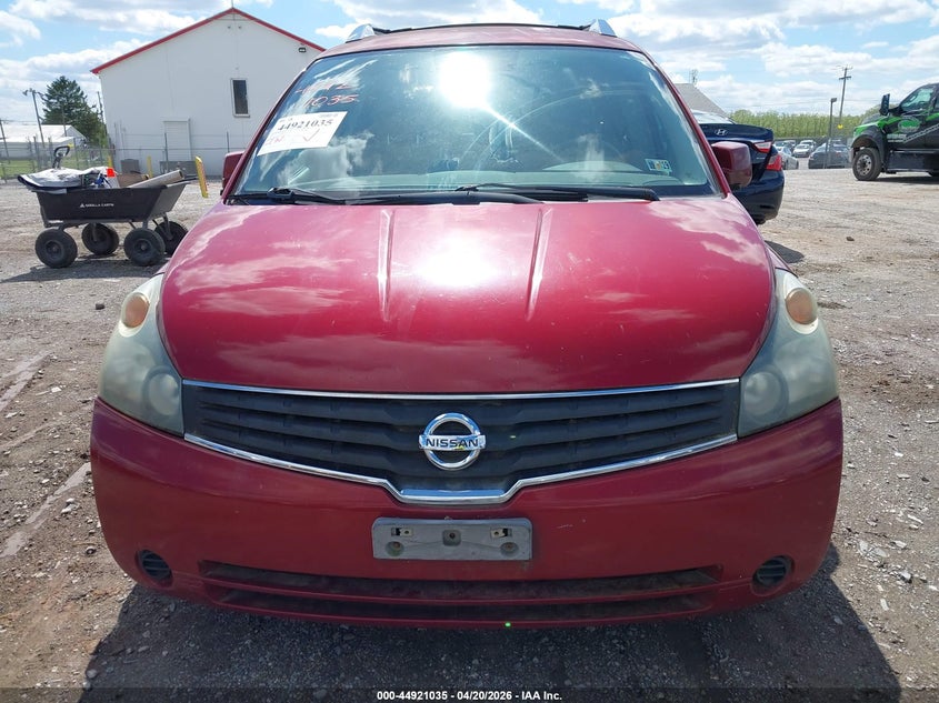 2007 Nissan Quest 3.5 S VIN: 5N1BV28U07N131130 Lot: 44921035