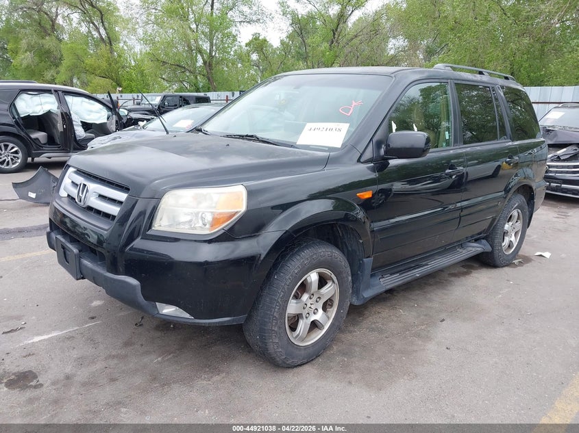 2007 Honda Pilot Ex-L 2HKYF18517H535486 photo 1