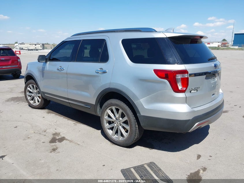 Vin: 1fm5k8f83hgc68406, lot: 45418657, ford explorer limited 20173