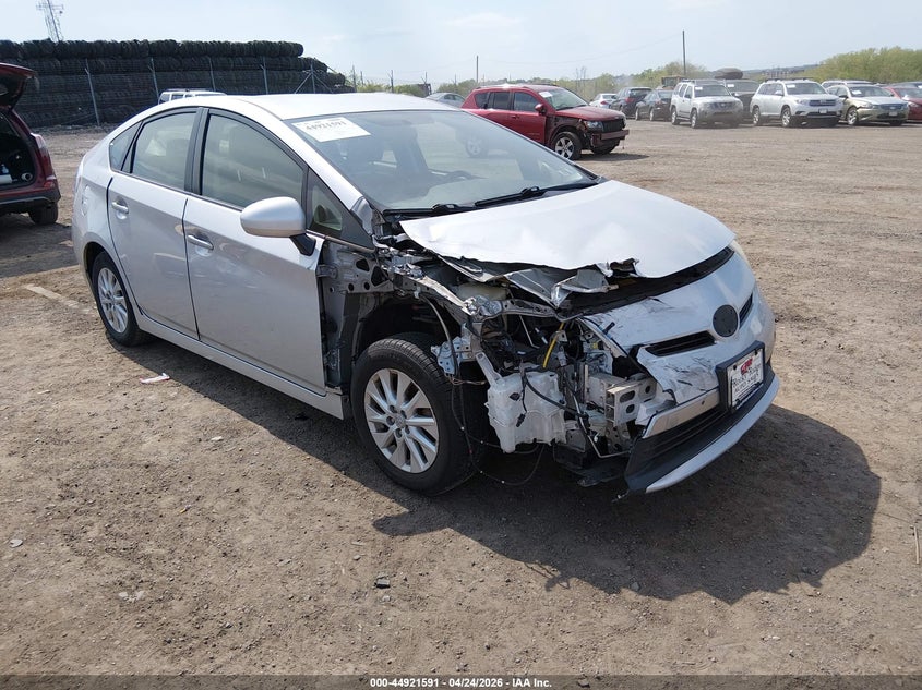 JTDKN3DP2C3030493 TOYOTA PRIUS PLUG-IN Photo 1