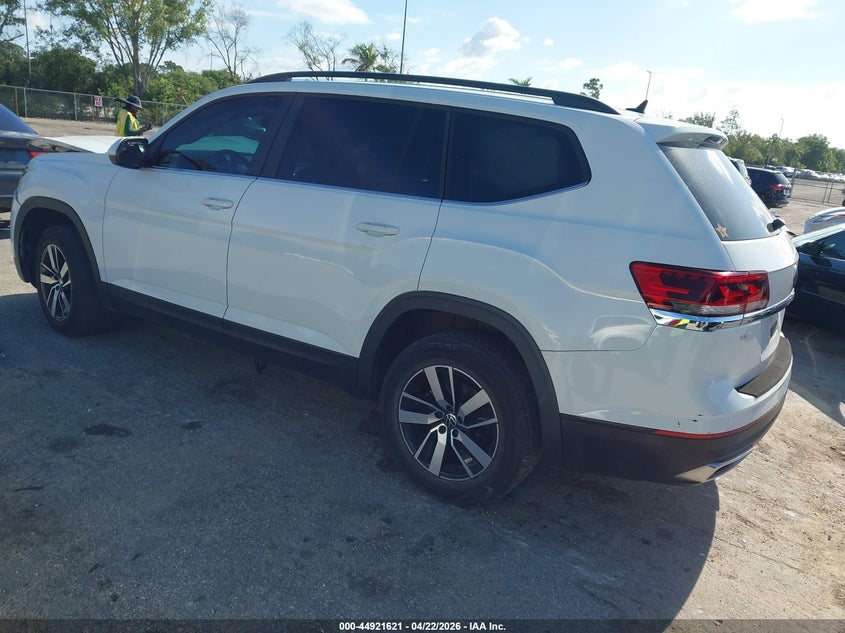 2021 VOLKSWAGEN ATLAS SPORT UTILITY VEHICLE 2.0L I-4 DI, DOHC, VVT, TURBO, 235HP