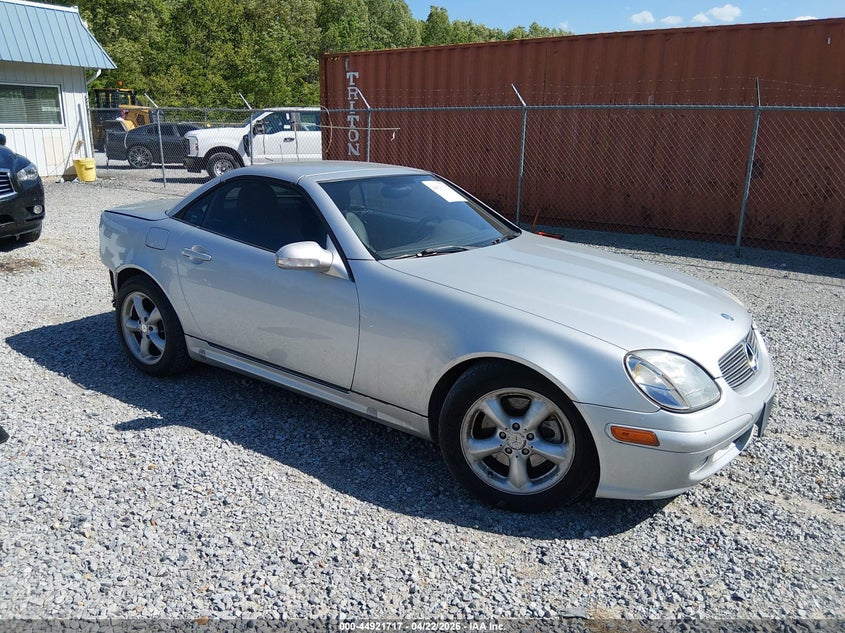 2001 MERCEDES-BENZ SLK 320