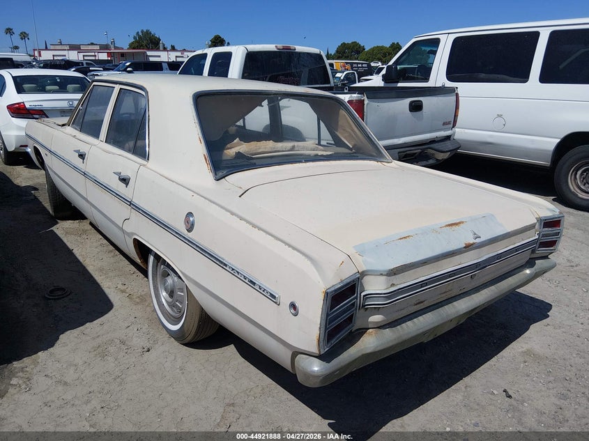 1968 DODGE DART auction photo 3
