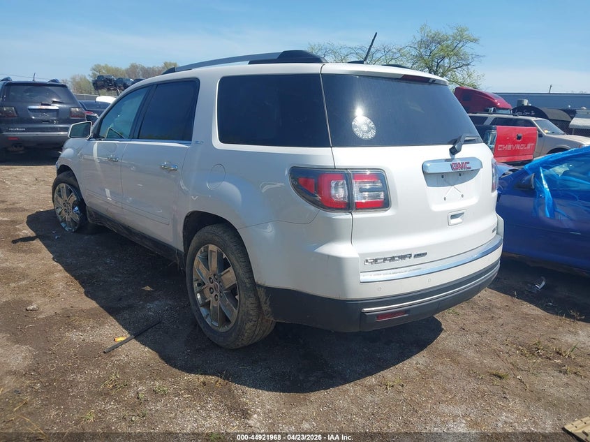 Vin: 1gkkvskd2hj118762, lot: 45419347, gmc acadia limited 20173