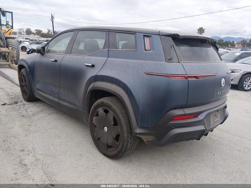 Vin: vcf1zbu21pg003072, lot: 45419457, fisker ocean one 20233