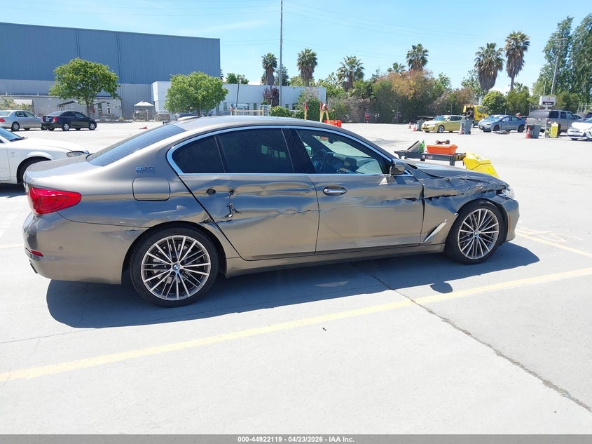 2018 BMW 530E Iperformance VIN: WBAJA9C53JB253216 Lot: 44922119