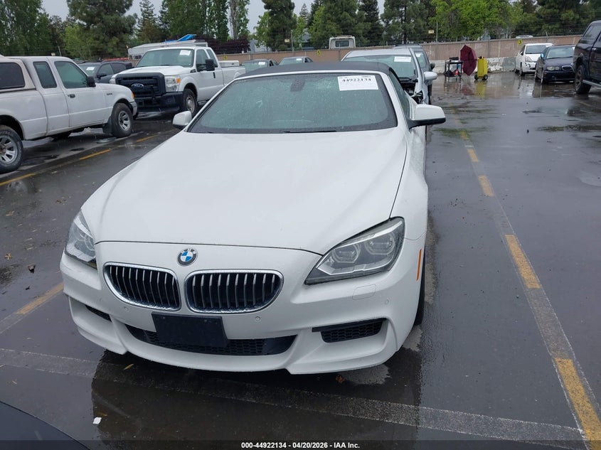 2012 BMW 640I VIN: WBALW7C53CC618425 Lot: 44922134