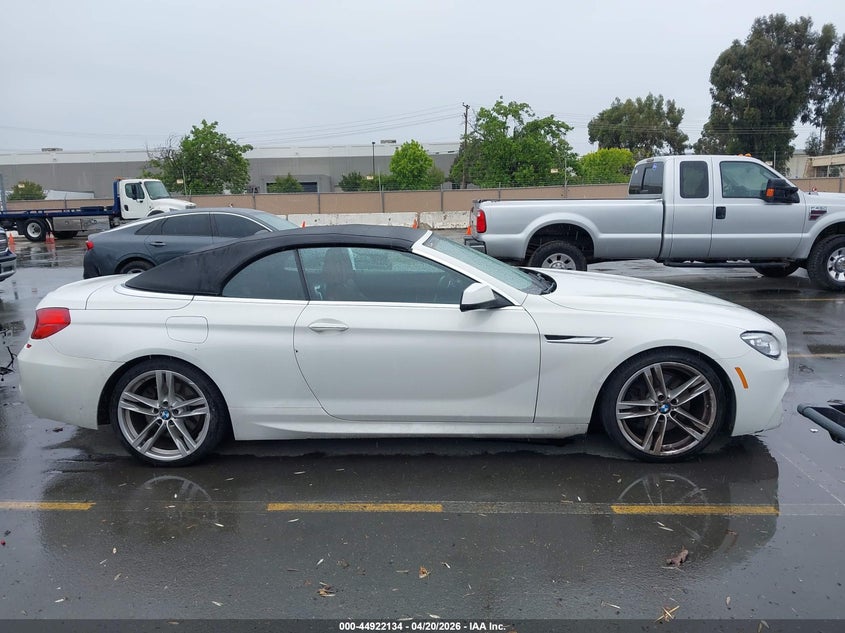 2012 BMW 640I VIN: WBALW7C53CC618425 Lot: 44922134