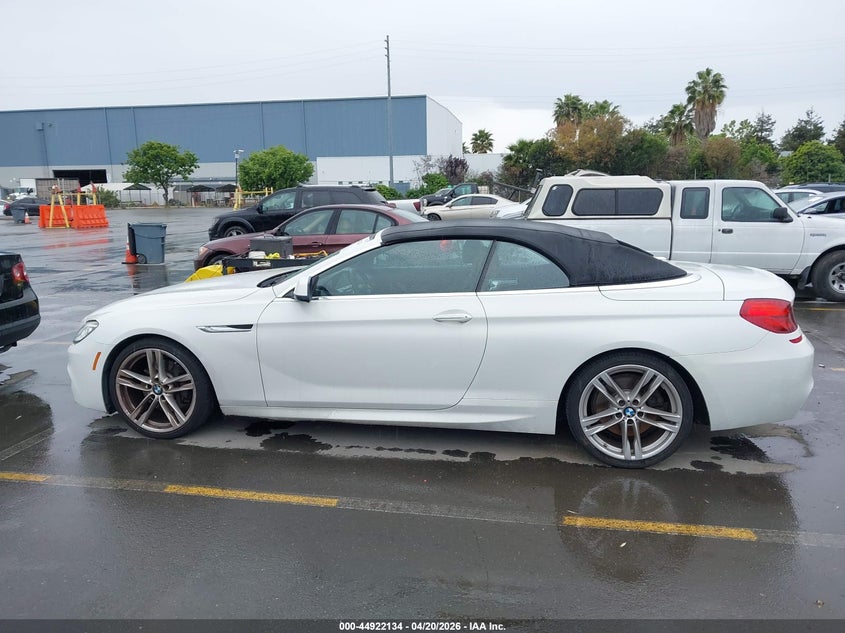 2012 BMW 640I VIN: WBALW7C53CC618425 Lot: 44922134