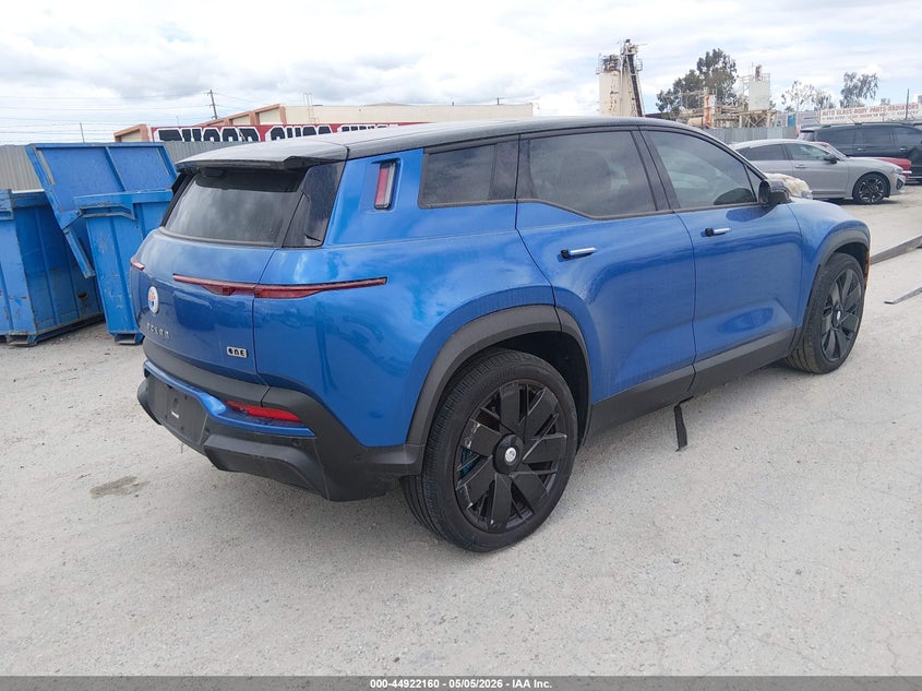Vin: vcf1zbu26pg002094, lot: 45419539, fisker ocean one 20234