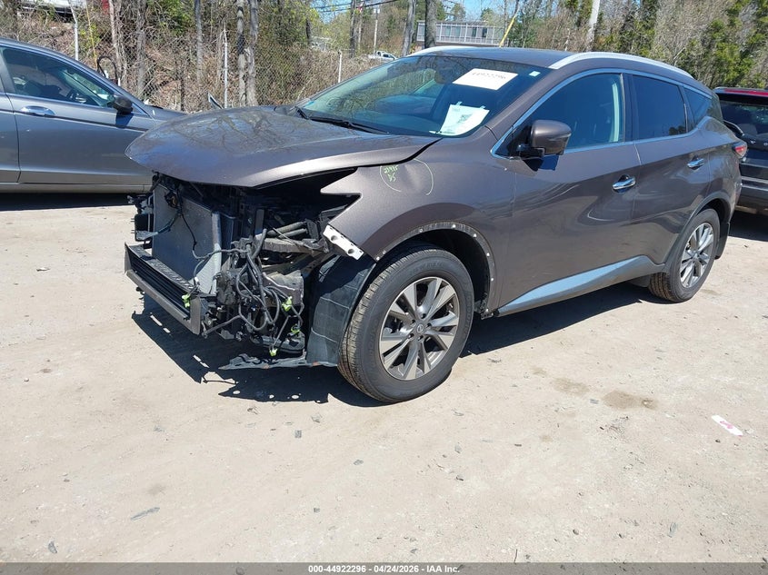 2017 Nissan Murano Sl 5N1AZ2MHXHN159270 photo 1