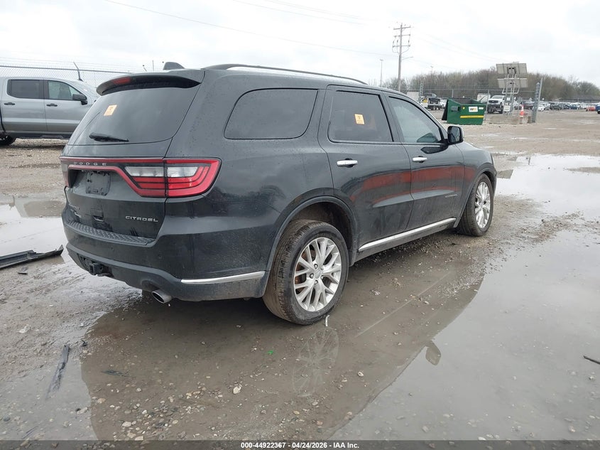 Vin: 1c4sdjet9ec414650, lot: 45419745, dodge durango citadel 20144