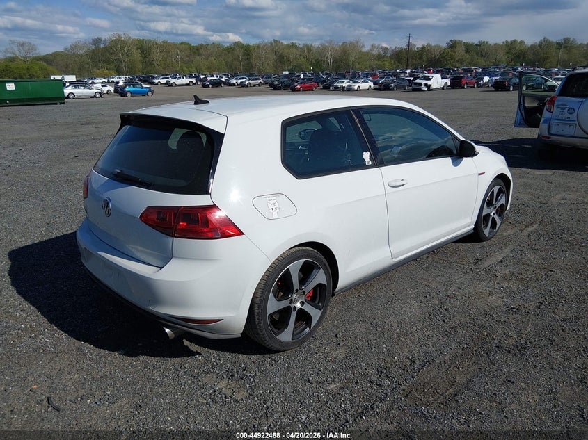 2016 Volkswagen Golf Gti S W/Performance Package 2-Door
