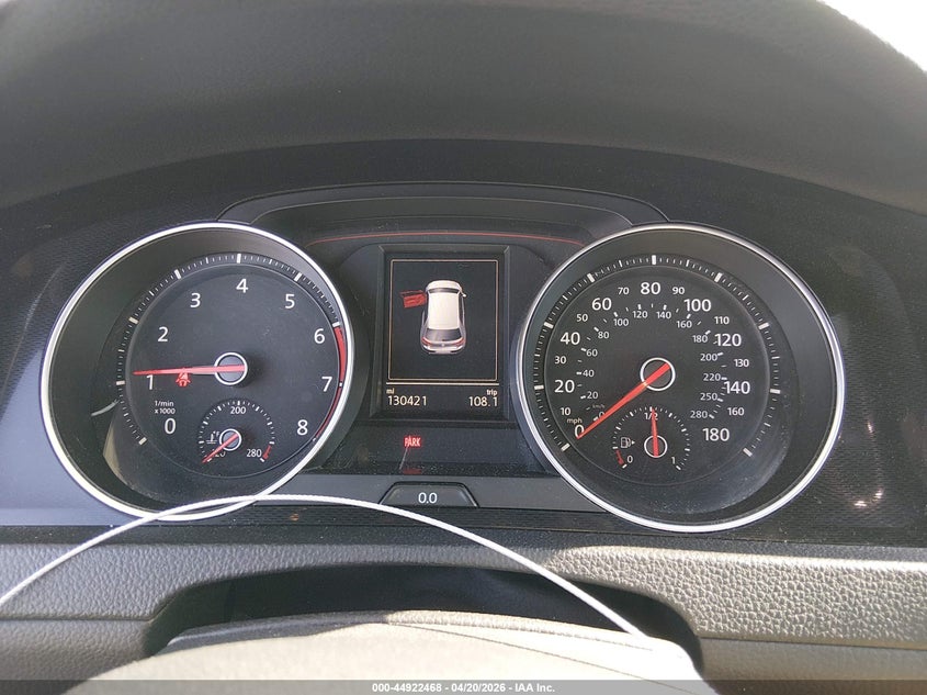 2016 Volkswagen Golf Gti S W/Performance Package 2-Door VIN: 3VWY47AU0GM011098 Lot: 44922468