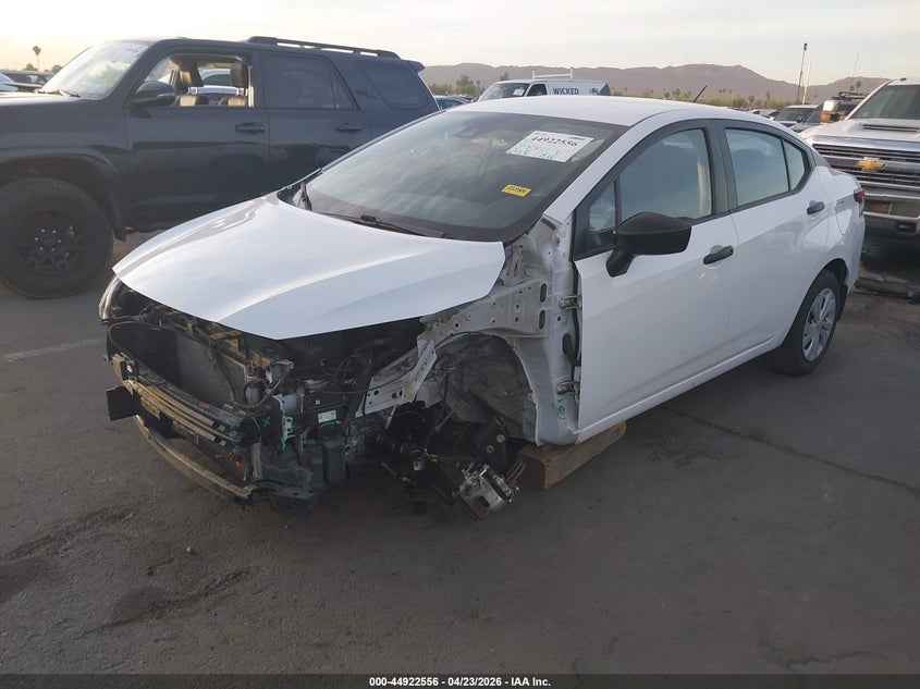2022 Nissan Versa 1.6 S Xtronic Cvt VIN: 3N1CN8DV2NL839888 Lot: 44922556