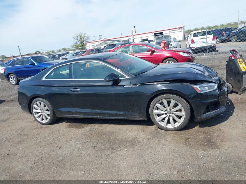 2018 Audi A5 2.0T Premium VIN: WAUPNAF50JA012392 Lot: 44922691