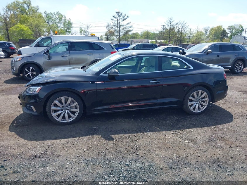 2018 Audi A5 2.0T Premium VIN: WAUPNAF50JA012392 Lot: 44922691