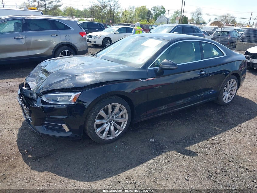 Vin: waupnaf50ja012392, lot: 45420070, audi a5 2.0t premium 20182
